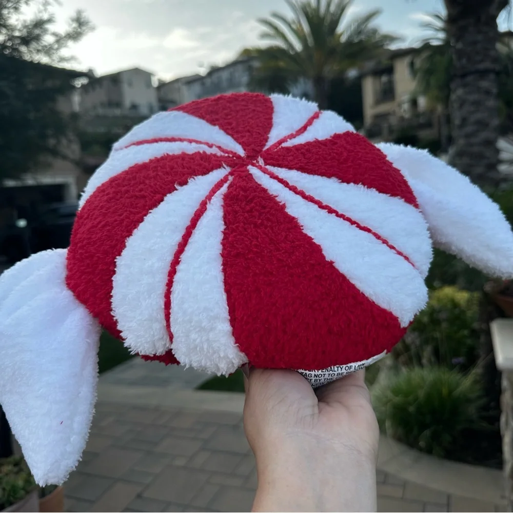 Target Wondershop peppermint pillow plush doll toy